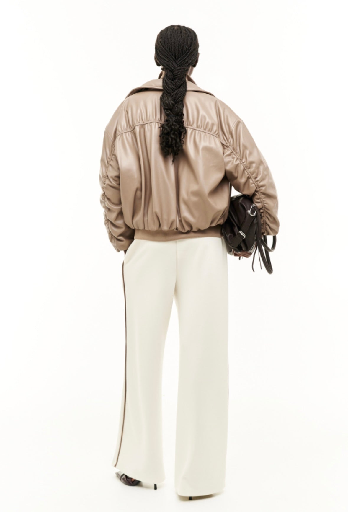 Bomber eco-pelle