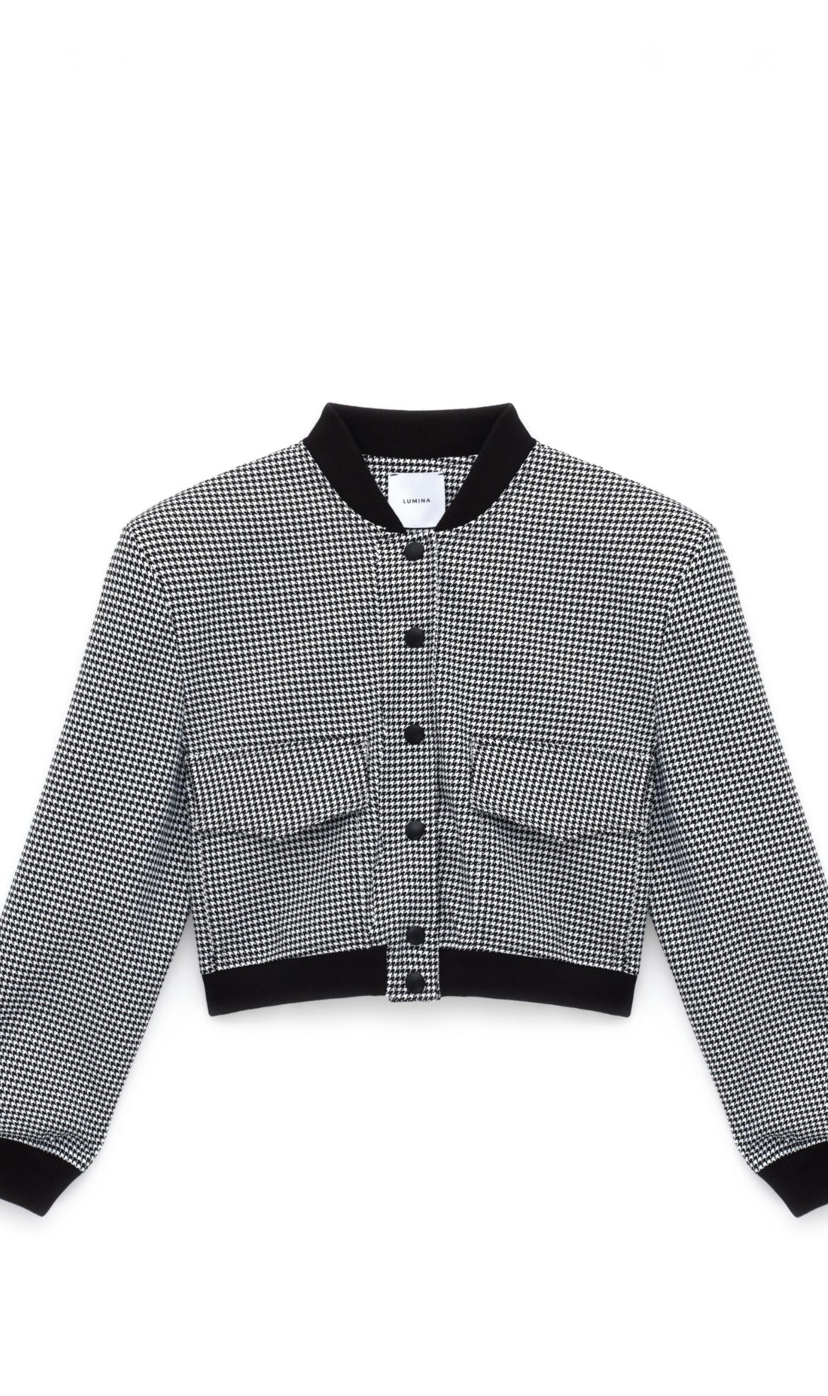 Bomber con spalline