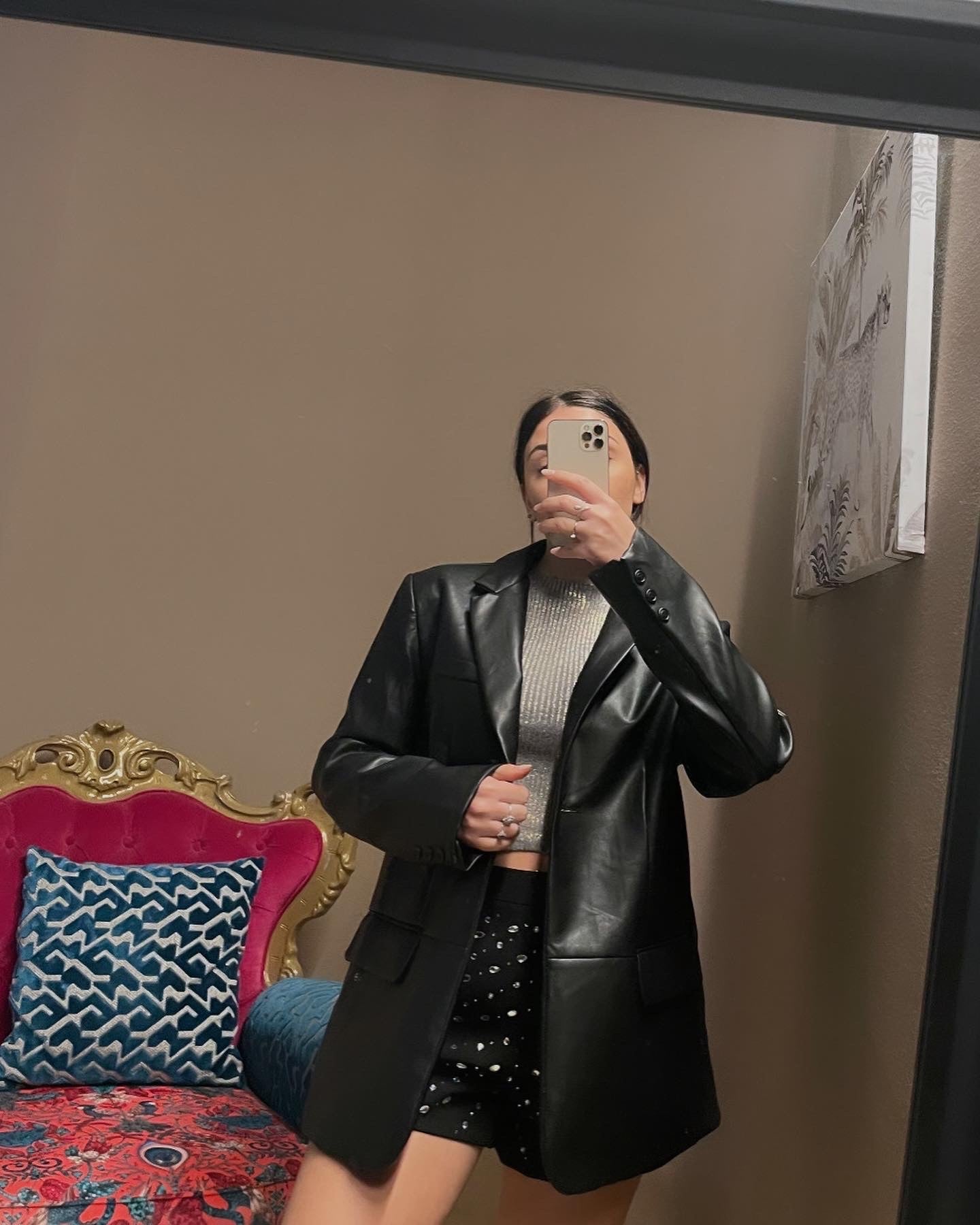 Blazer over ecopelle