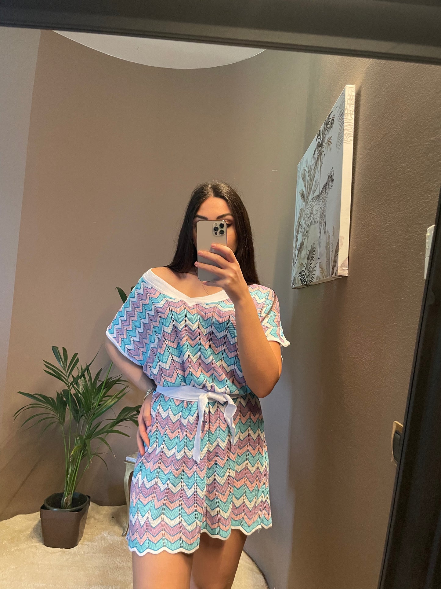 Vestito in maglia